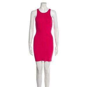 Anna Quan Red Halter Bodycon Mini Dress